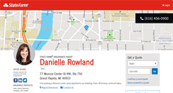 Desktop Screenshot of daniellerowland.com