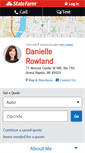 Mobile Screenshot of daniellerowland.com